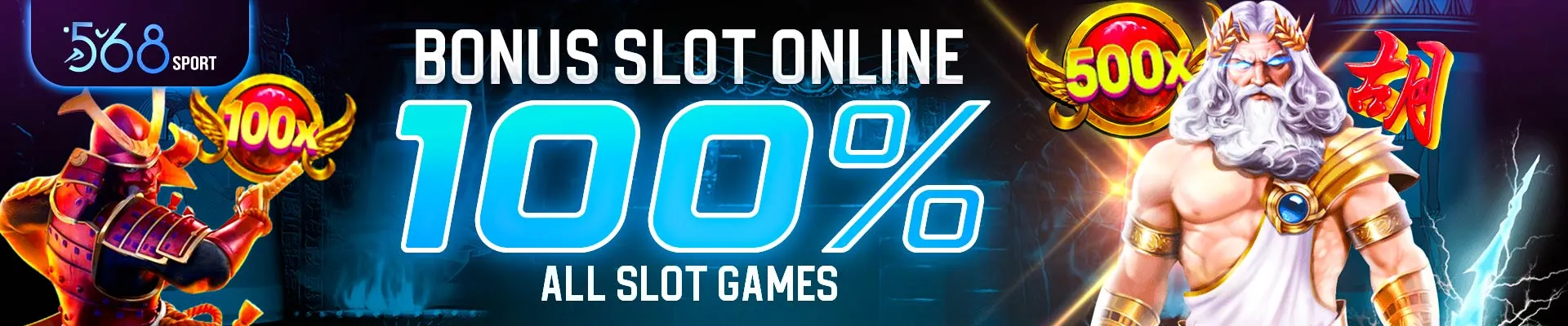 568sport 🎁 Bonus Deposit 100% All Slot Online